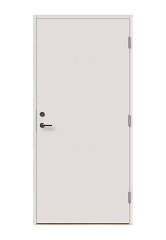 Restparti branddør med dørkik EI30 Venstre - Safco Doors, 10x21-V (92,5 x 204 cm) 
