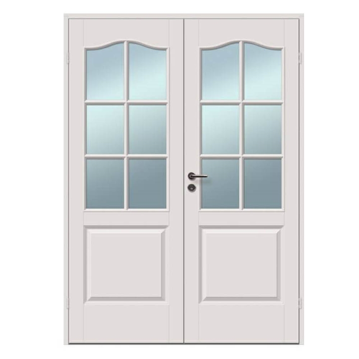 Danmark Celle Dobbelt Glasdør - Safco Doors